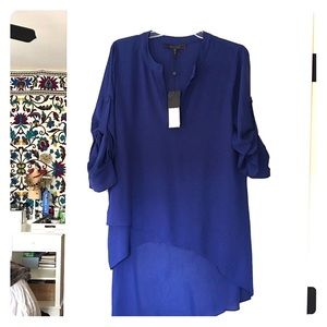 PRICE REDUCTION BGBG Royal blue high / low shirt
