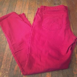 Red LEI Skinny Jeans