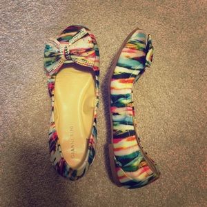 Gianni Bini flats with bow