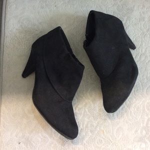 Black High Heel Booties