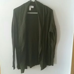 Pure energy green cardigan