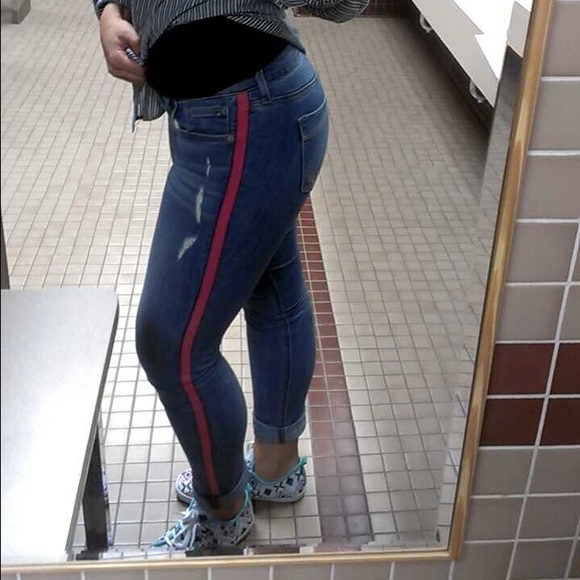 Express Stella crop jean leggings
