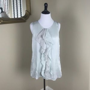 BANANA REPUBLIC Sleeveless Blouse Size M 100% Silk