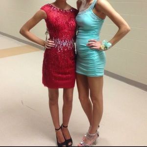 Red Sherri Hill Dress