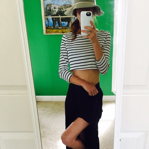 Stripe crop top - Picture 3 of 4