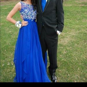 Blue Prom Dress