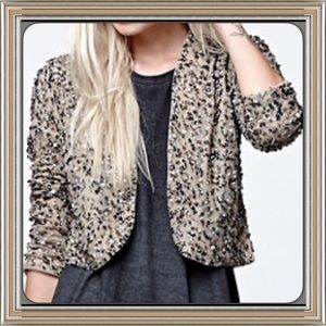 Eyes on Me Sequin Jacket