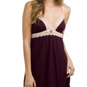 Eberjey cheetah print Nightie NWT