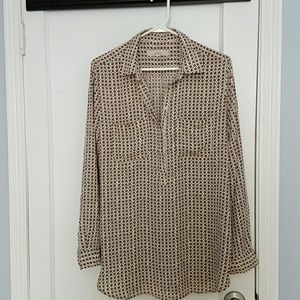 Button down long shirt