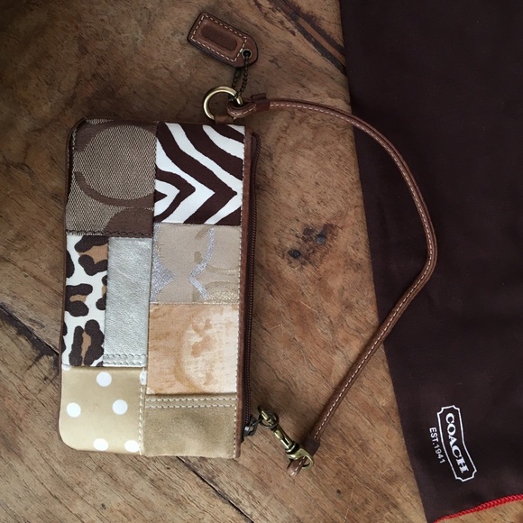Coach Patchwork Wristlet! - image 2