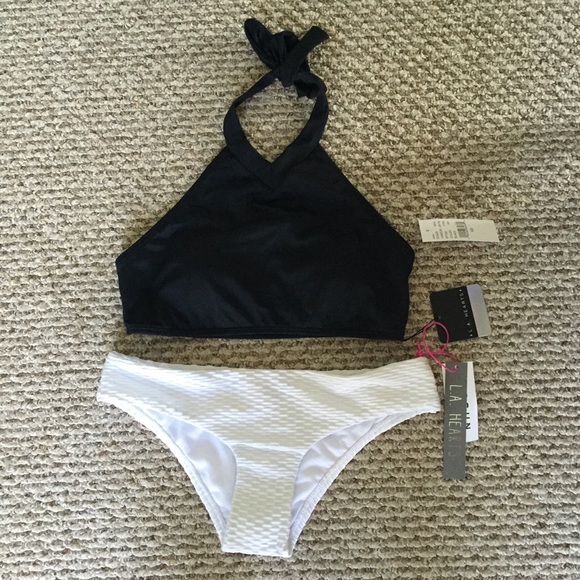 •SOLD• LA HEARTS Bikini Set - Picture 1 of 4