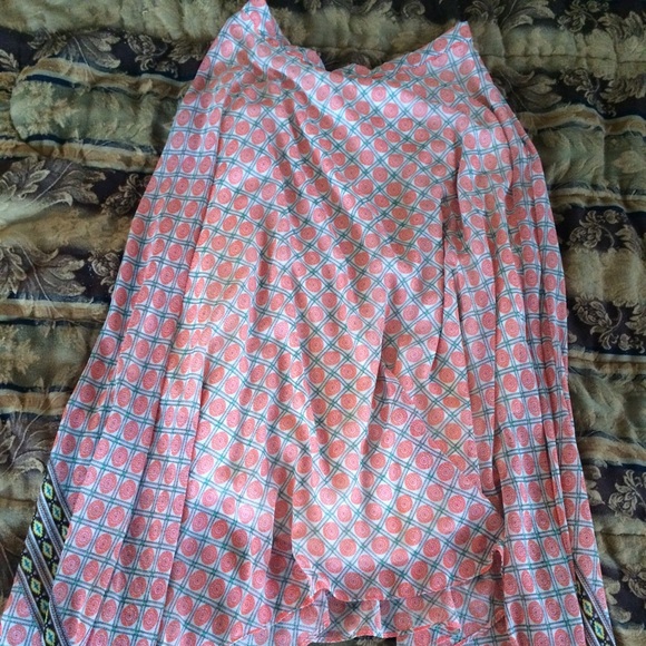 Long flowy skirt