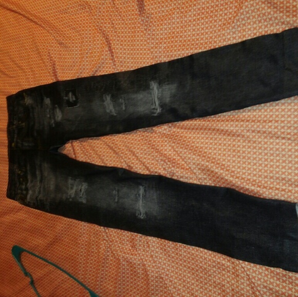 Leggings look like jeans NWOT size large