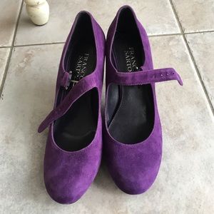 Franco Sarto Shoes - NWOT Franco Sarto Purple Suede Pumps - size 7 Franco Sarto Shoes - NWOT Franco Sarto Purple Suede Pumps - size 7
