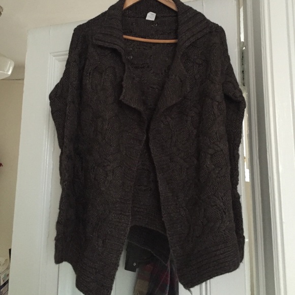 J. Crew Hand-knit Side Cable Cardigan, Size M