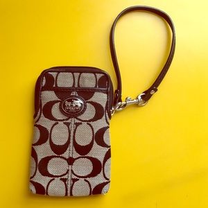 Coach wristlet