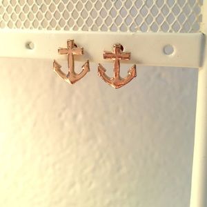 Brand new anchor earrings!