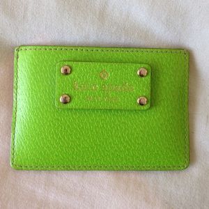 Gently used Kate Spade card holder