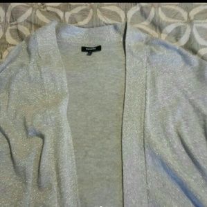 Silver glitter sweater