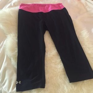 Black Under Armour Capri