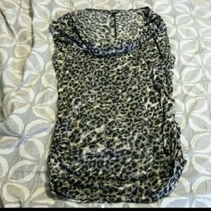 Express animal print top
