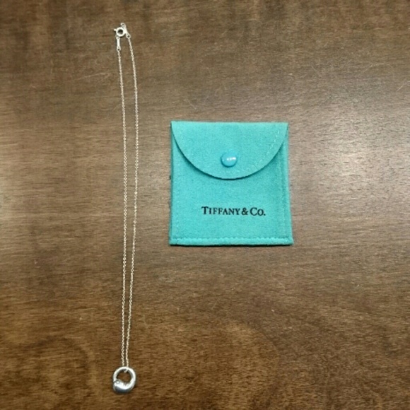 SOLD Tiffand & Co eternal circle pendant