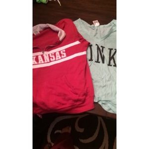 PINK BUNDLE TShirt and Half Zip