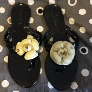Chanel Camellia Sandal