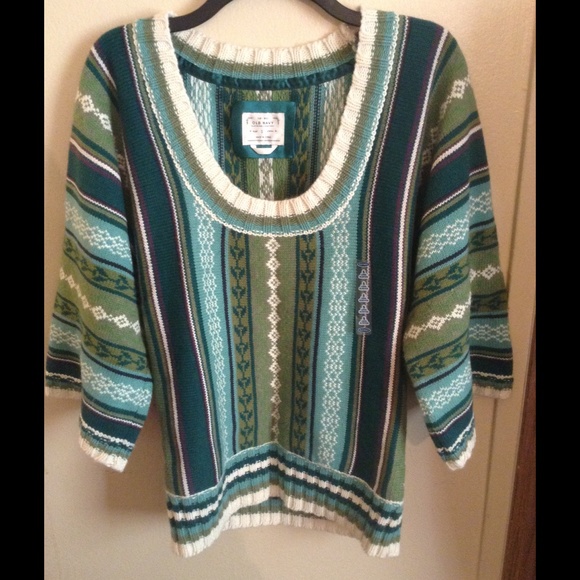 Beautiful Maternity striped Green Sweater💗 - Picture 4 of 4