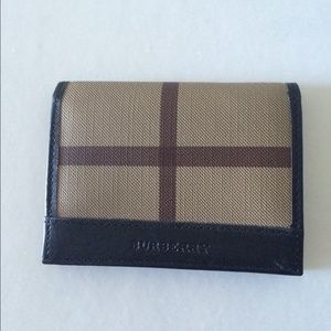 Authentic Burberry wallet
