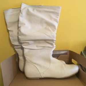 Ivory boots