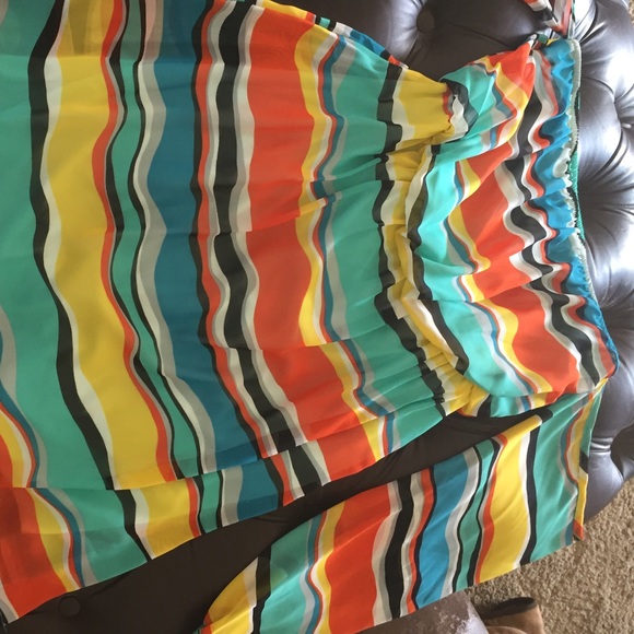 Never worn. Chiffon boutique summer dress - Picture 2 of 3