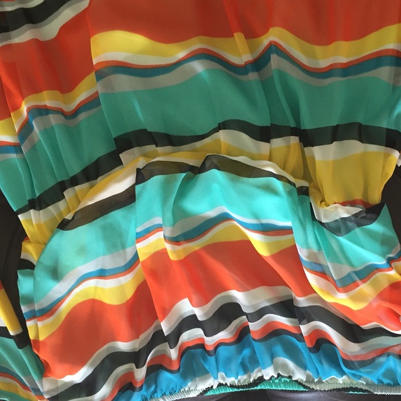 Never worn. Chiffon boutique summer dress - Picture 3 of 3