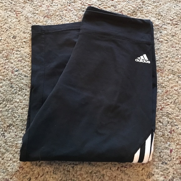 SALE! Adidas Cotton and Spandex Capris
