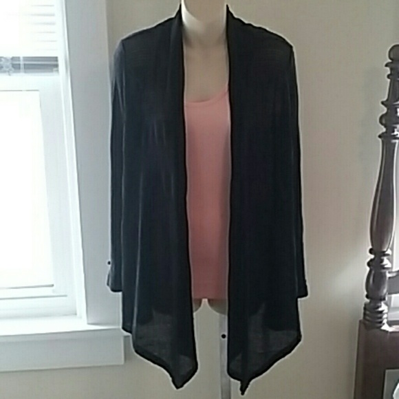 Black cardigan