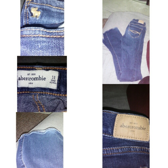 Abercrombie boot cut jeans