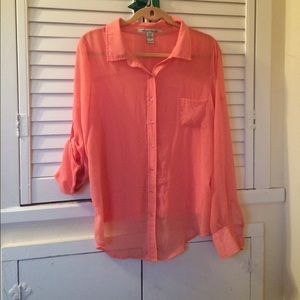 button-down top
