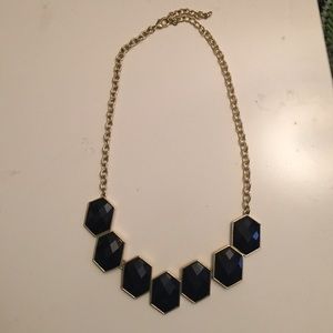 Black and gold necklace