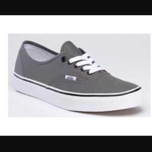 Gray vans shoes