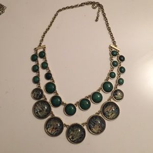 Green double Necklace