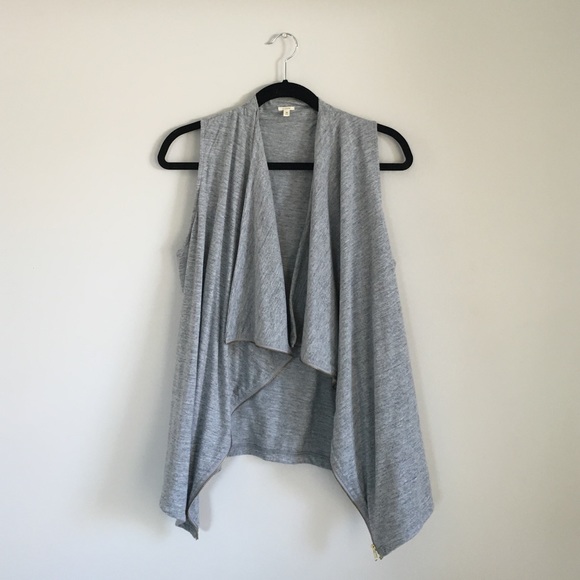 J Crew vest with zipper lining