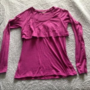Athleta long sleeve shirt.
