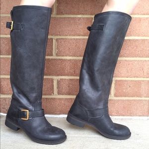 Steve Madden Lindley Zipper Knee High Boots