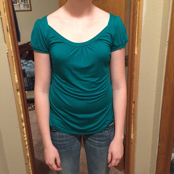 Loose teal tee - Picture 1 of 1