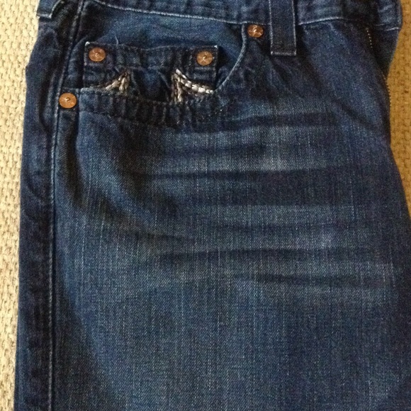 Men's True Religion jeans Blue Rainbows authentic - Picture 2 of 2