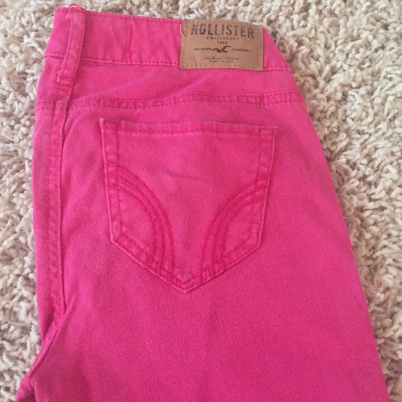 Hollister Pants - Pink hollister pants size 00