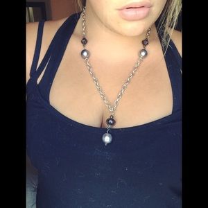 Bead & Chain Necklace