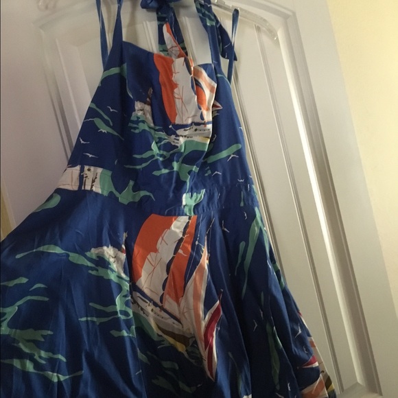 Sail Boat Dress - Picture 4 of 4