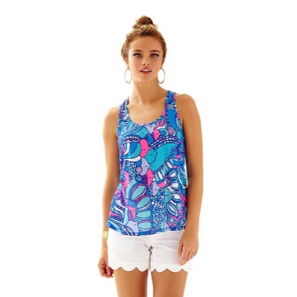 NWT Lilly Pulitzer Luxletic Swing Tank