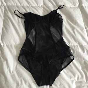 Victoria Secret black sexy teddy 34 B